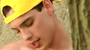 Gormandizing queer twinks deepthroat each other's