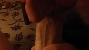 Str8? thick cock BJ throat fuck cum swallow first