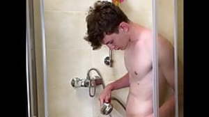 Skinny Old crumpet with Big Dick take Warm Shower