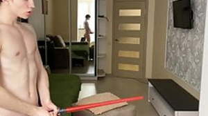 Young Jedi Kylo Ren Training Naked &