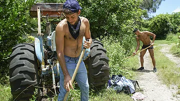 Working Beside a Sweat