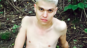 Fit And Draped Guy In The Forest - Titus Snow