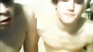 Crazy youngster fellating his beau's fuckpole