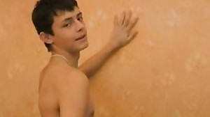 Youngster shows off his bootie