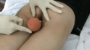 Handling a insane arse crevice