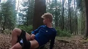 Cute  Blond Into the Wood