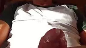 Mature creamy cumshot