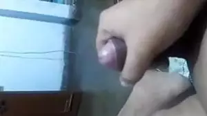 Handjob and cum