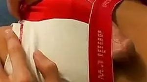 Adorable blond twink Ryan Connors masturbates solo