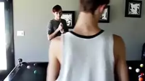 Some cute twinks enjoys their homemade anal orgy