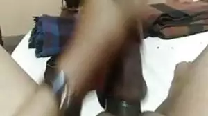 Stranger fucking my ass with dildo and strapon