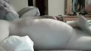 Daddy strokes on cam