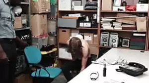 Young rip-off artist strip searched before