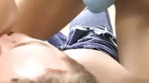Young man rides his lover after wildly sucking his