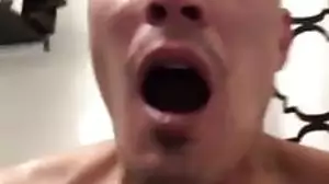 Christopher Scott Bombard riding his dildo