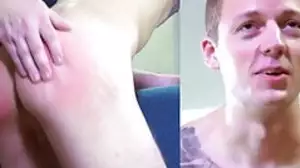 Straight Married Boy Gets a Hard Spanking from a