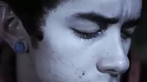 Sad young man consoled with wet cocksucking and