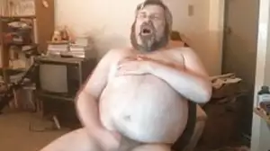 Confessor cums on cam
