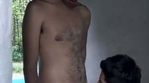 Latino seduced outdoors and barebacked for the