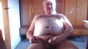 Daddy cums on cam