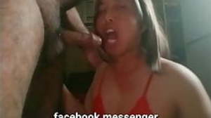 AnneBelleCd Sucking His Lucky Daddy From Turkey