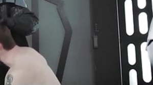 Star wars gay grotesque imitation - Darth Vader vs