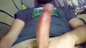Sexy Italian Str8 Guy with Big Uncut Cock &