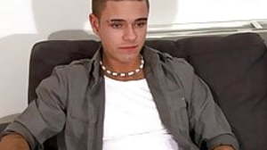 Young man Brez with pierced brow and nipples