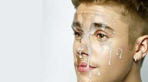 JUSTIN BIEBER CUMSHOT