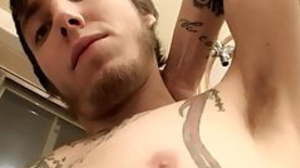 Skinny dick rider Blinx enjoys spanking his
