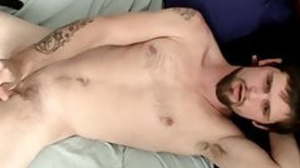 Hung dude Nolan enjoys his special solo time by