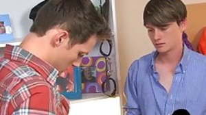 Hardcore anal from helpless with emo twink and