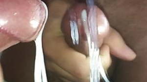Close apropos mirror cumshot circumcised sticky