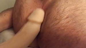 Some play with my Brent Corrigan Dildo