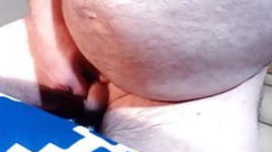 Daddy cums on cam
