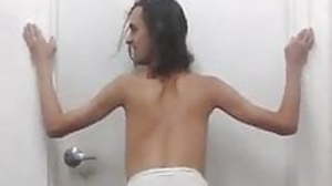 Twink in Tighty Whites gives himself small wedgies