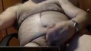 Old man cum in excess of cam 36