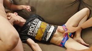 Cute twinks bareback