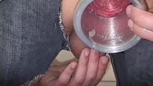 A nice anal applicator to put this grommet inside