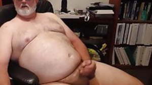 Daddy cums on cam