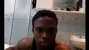 Cute latin sponger showers