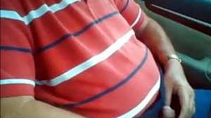 Jodybi grey haired Grandpa bear jerking off in his