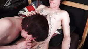 Boy Locker - Hot Uncut Twink Fucks Some Boy Ass
