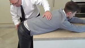 House Boy Spanking! Featuring Angelo