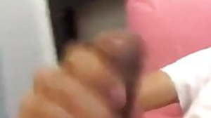 nice asian dick wanked (14'')