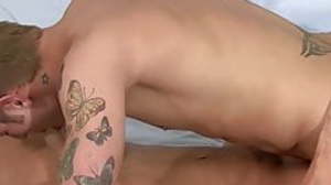 British amateurs RJ and Jed passionate kissing and