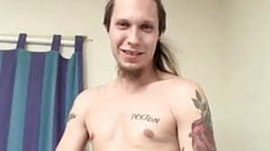 Kinky dude Max Ward enjoys jerking off his fat