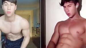 Hot tiktokers jerking