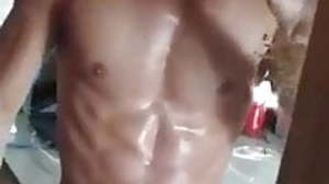 sexy skinny body guy defined