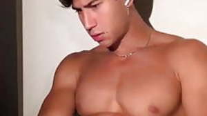 Horny Evan L. jerking off